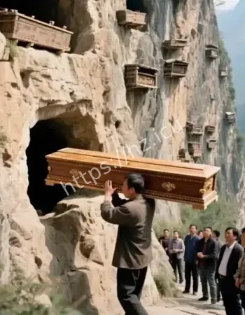 三峡巴人悬棺